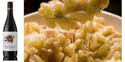 Tidernas Mac ’n Cheese med goda SOLI Syrah