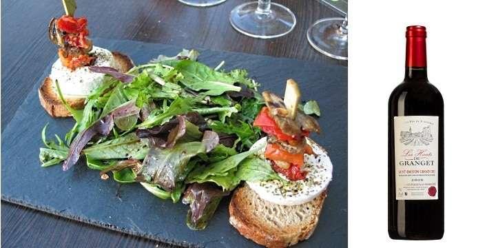 Bjud på gratinerad Chèvre Chaud och en god Merlot