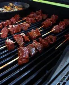Anticuchos – populära peruanska grillspett med en Malbec från Argentina