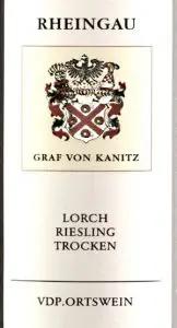 Sagolikt god Laxcarpaccio Italienne och en torr, ekologisk Riesling