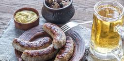 Idag grillar vi Bratwurst och tar en öl!