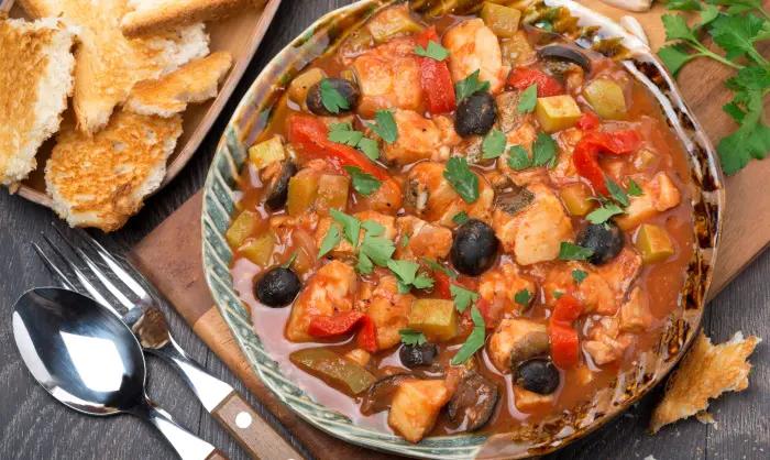 Veckans tips! Siciliansk fiskgryta med Fritz Chardonnay
