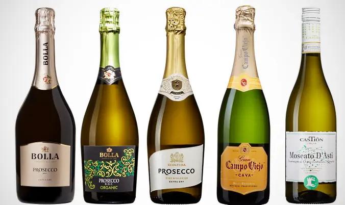 mousserande prosecco och cava