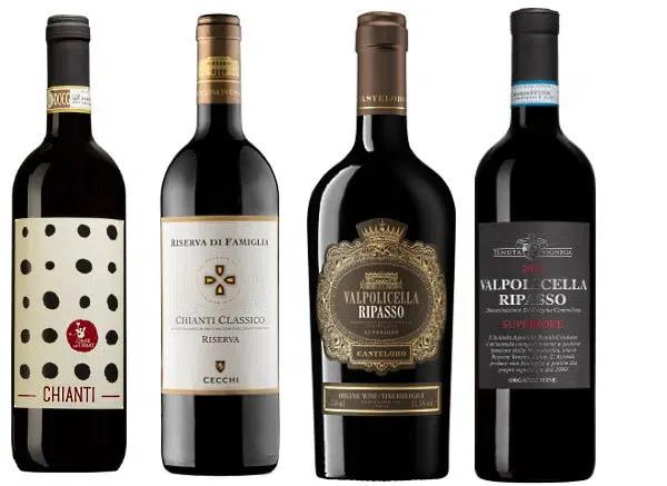 italienska vintips - 4 viner