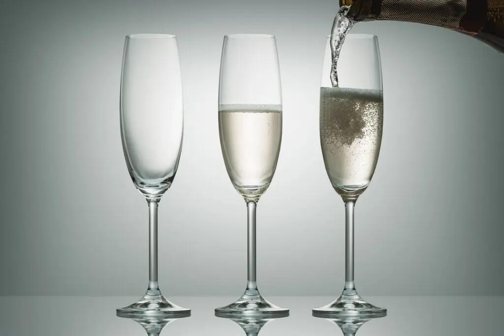 champagne glas
