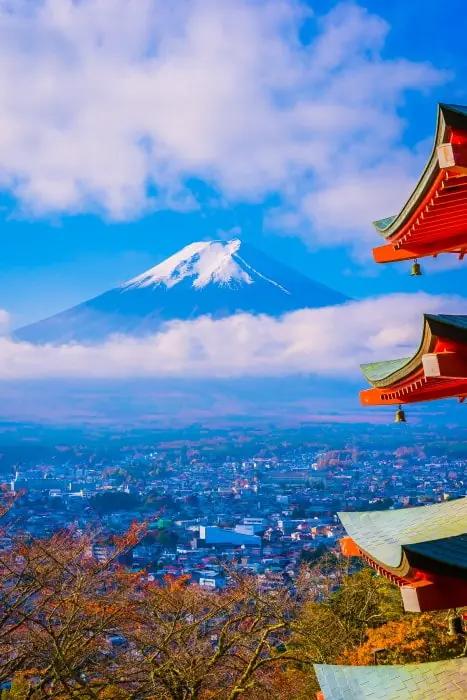 japansk whisky - mount fuji