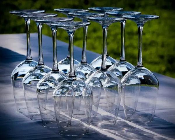 cabernet frn tomma glas