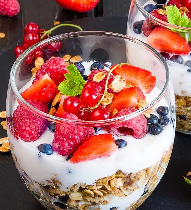 Bästa efterrätten: romkaramelliserad granola
